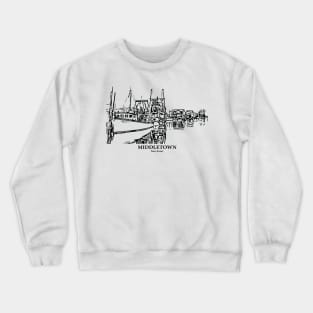 Middletown - New Jersey Crewneck Sweatshirt